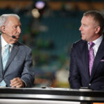 Kirk Herbstreit and Lee Corso on College GameDay before the 2025 Orange Bowl.
