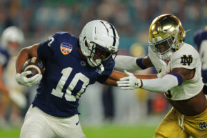 Penn State is running the ball well.