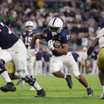 Penn State RB Nicholas Singleton in action.