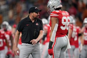 Ohio State head coach Ryan Day.