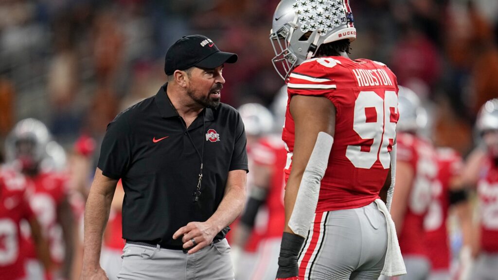 Ohio State head coach Ryan Day.
