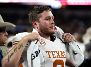 Texas' loss means the SEC will sit out the national title game for the 2nd consecutive year.