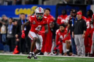 Ohio State wide receiver Jeremiah Smith.