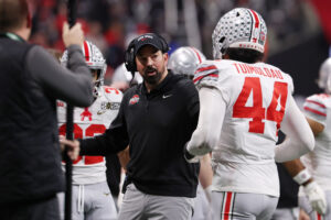 Ohio State head coach Ryan Day.