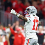 Ohio State WR Carnell Tate.