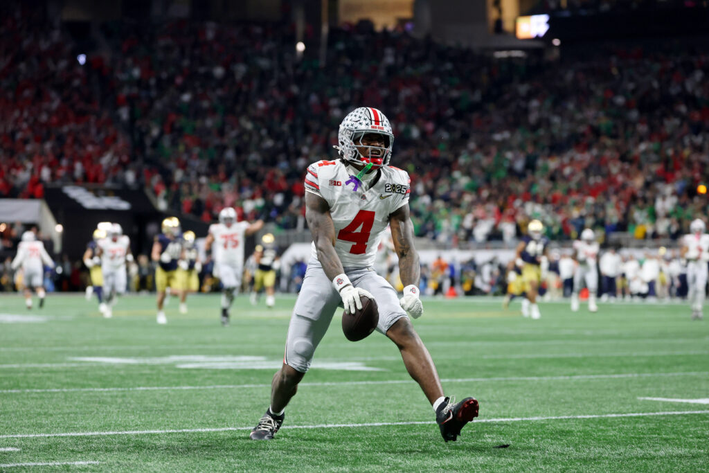 Ohio State WR Jeremiah Smith.
