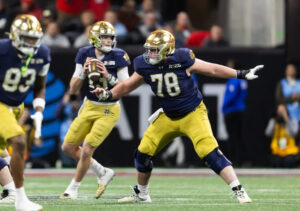 Notre Dame OL Pat Coogan.