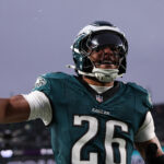 Philadelphia Eagles RB Saquon Barkley.
