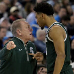 Michigan State head coach Tom Izzo
