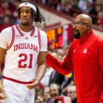 Indiana head coach Mike Woodson.