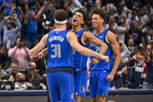 Dallas Mavericks guard Max Christie.