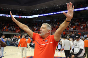 Auburn head coach Bruce Pearl.