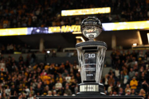 Big Ten trophy.