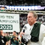 Michigan State head coach Tom Izzo.