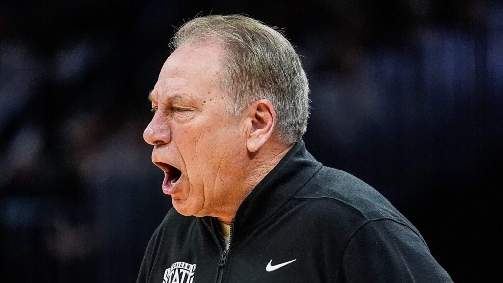 Michigan State coach Tom Izzo.