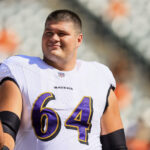 Baltimore Ravens OL Tyler Linderbaum.