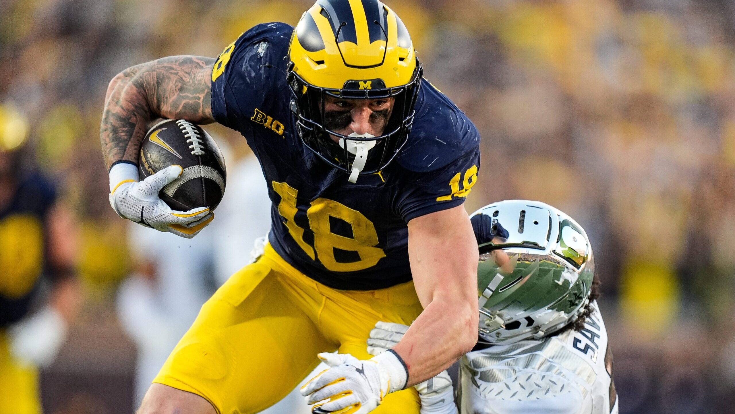 NFL Draft 2025: Former Michigan stars Colston Loveland, Kenneth Grant ...