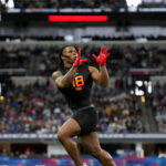 Quinshon Judkins works out.