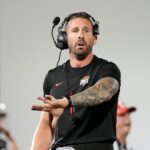 Ohio State assistant Brian Hartline.