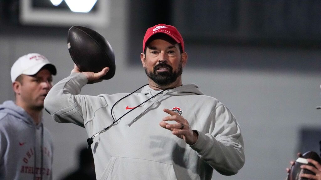 Ohio State head coach Ryan Day.