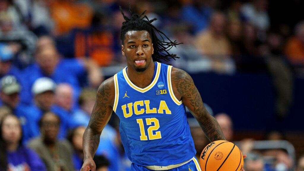 UCLA guard Sebastian Mack.