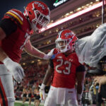 Avantae Williams shown playing for Maryland.