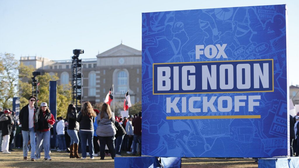 FOX Big Noon Kickoff sign.