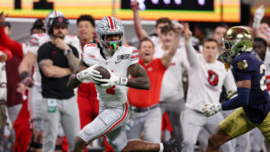 Ohio State WR Jeremiah Smith vs. Notre Dame.