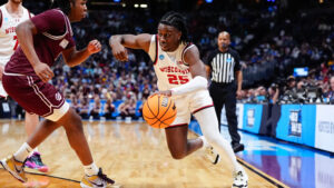 Wisconsin guard John Blackwell.