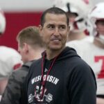 Wisconsin head coach Luke Fickell.