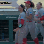 Jordy Bahl and Nebraska celebrate.