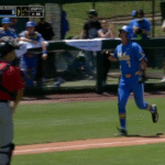 UCLA baseball in action.