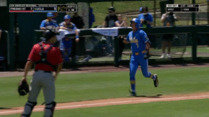 UCLA baseball in action.