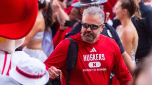 Nebraska head coach Matt Rhule.