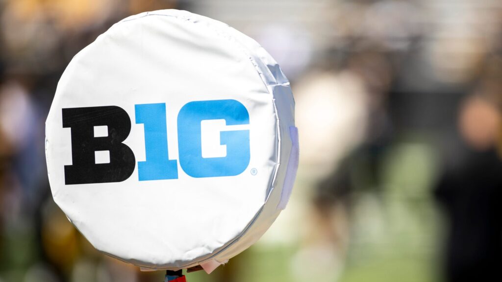 Big Ten football logo.