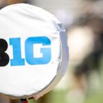 Big Ten football logo.