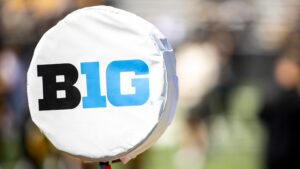 Big Ten football logo.