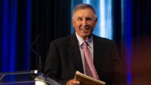 Longtime broadcaster Gary Danielson.