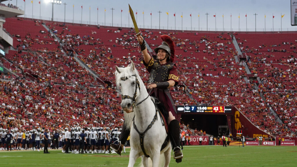 USC mascot.