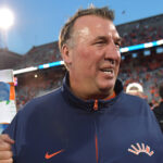 Illinois head coach Bret Bielema.