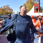 Illinois head coach Bret Bielema.