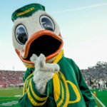 Oregon Ducks mascot.