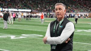 Big Ten commissioner Tony Petitti.