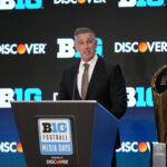 Big Ten commissioner Tony Petitti.