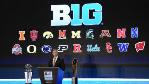 Tony Petitti at Big Ten Media Days.