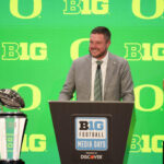 Oregon head coach Dan Lanning.