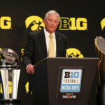 Iowa head coach Kirk Ferentz.