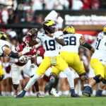 Michigan quarterback Bryce Underwood.