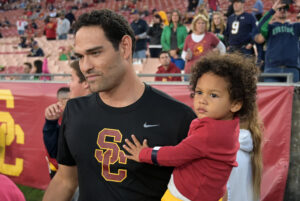 Mark Sanchez at a USC game.