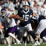 Drew Allar against Northwestern.